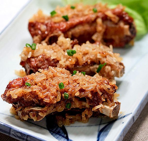 Steamed Ribs with Glutinous Rice