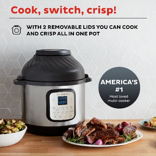 Instant Pot Duo Crisp 11 In 1 Multi Functional Smart Air Fryer And Electric Pressure Cooker Combo 2277