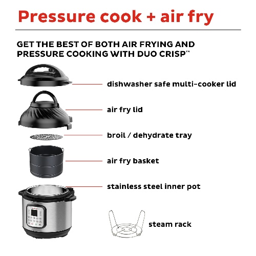 6 quart instant pot air fryer sale