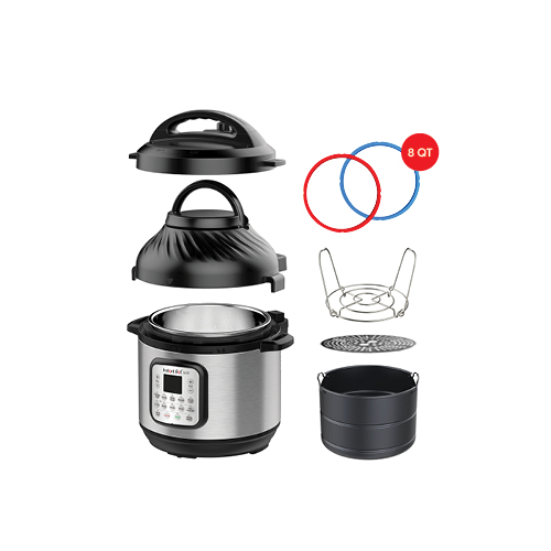 Instant Pot 8-Qt Duo Crisp Pressure Cooker with Air Fryer Lid –  mrsplantintexas