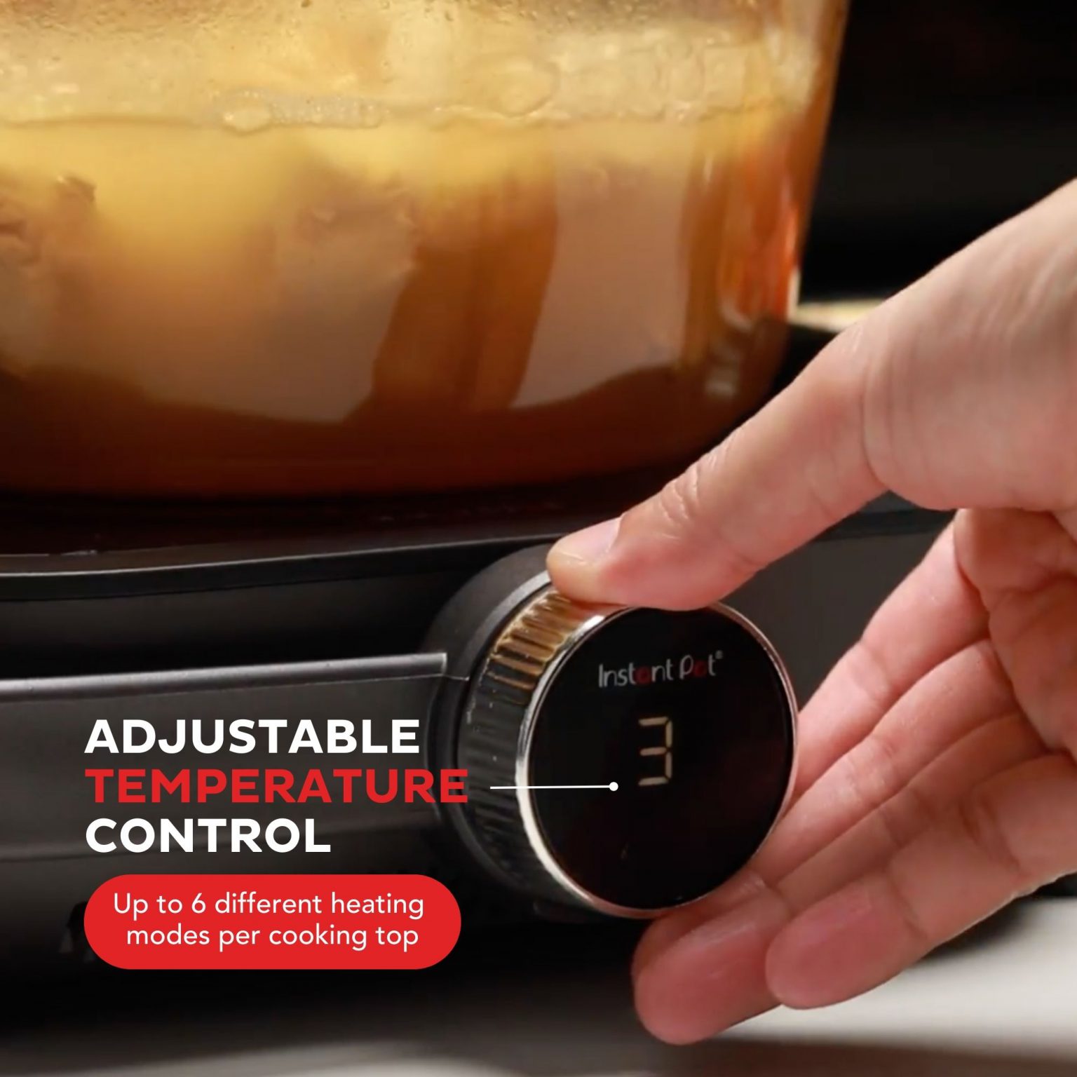 Instant Foldable Multicooker (Titanium Black) Infrared Heat Cooker & Grill Instant Pot Singapore