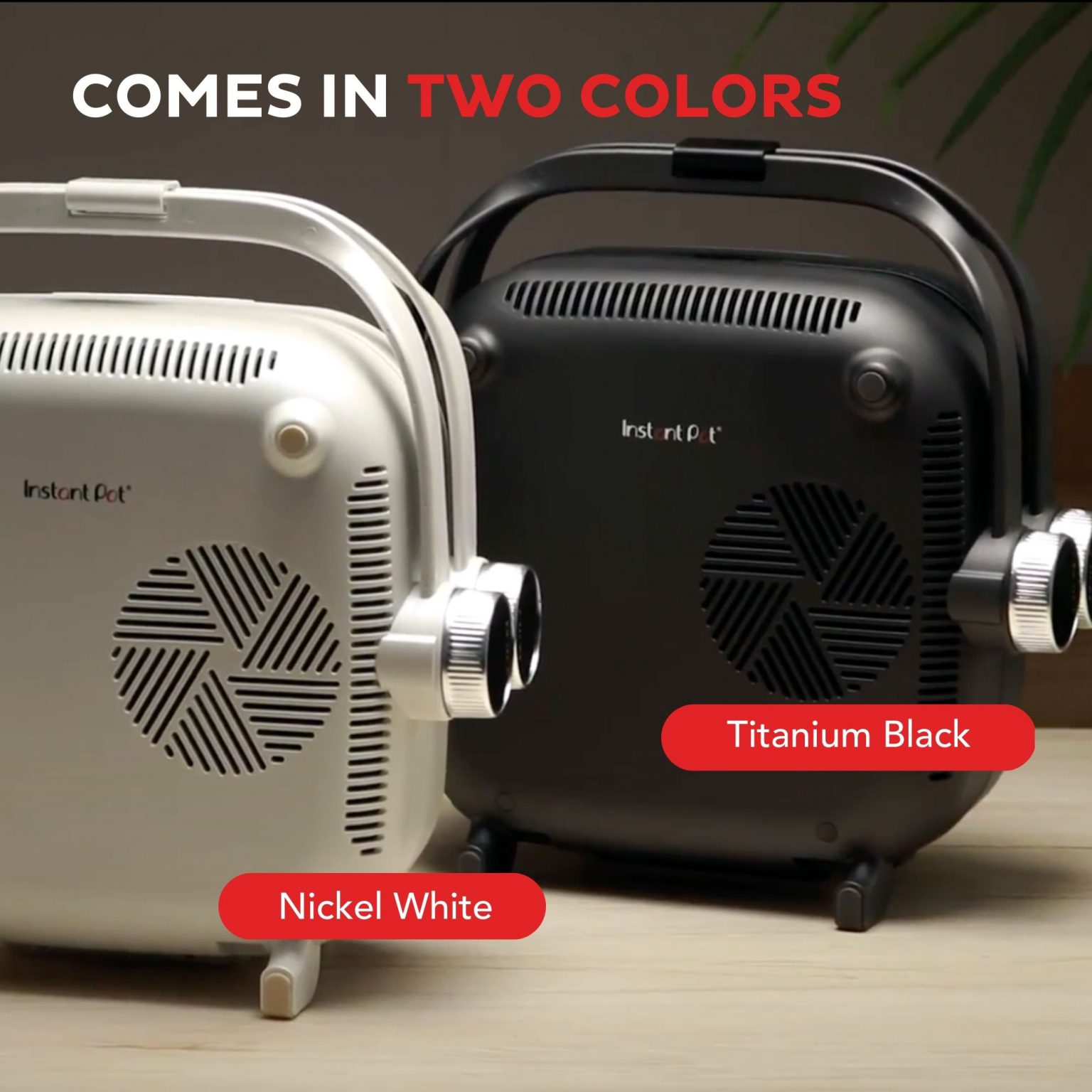 Instant Foldable Multicooker (Titanium Black) Infrared Heat Cooker & Grill Instant Pot Singapore