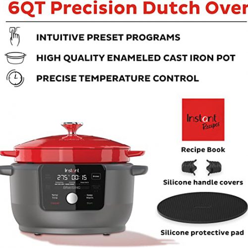 Instant Precision 5-in-1 Cast Iron Dutch Oven $140 Shipped (Reg